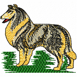 Dogs Embroidery Design 7 Dogs Embroidery Design 7